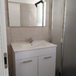 התקנת ארון אמבטיה לבן לוטם+מראה